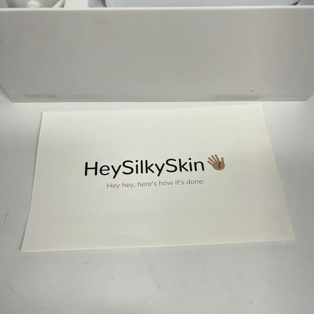 HeySilkySkin Advanced IPL Hair Removal Handset At Home Laser hair Reduction